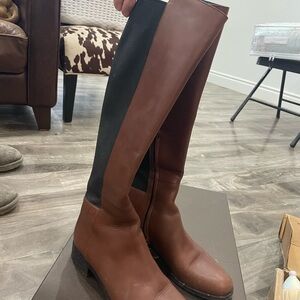 Gucci Brown and Black Winter Boots